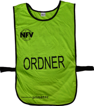 Steward bib custom printed, custom training bibs