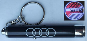 Mini torch keychain Audi