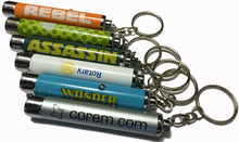 Mini Led flashlight with logo projection