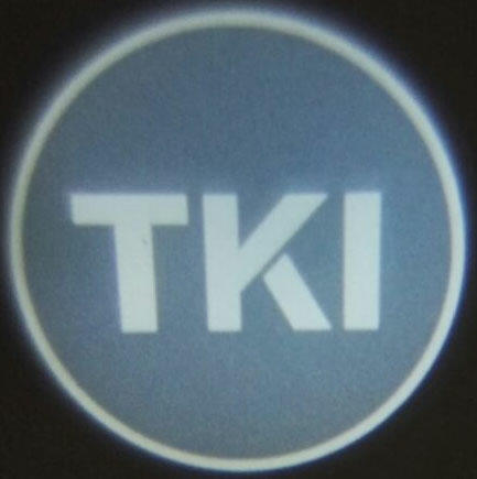 Logo projection mini torch, custom