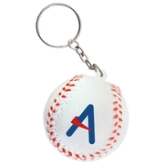 custom Stress Baseball Keyring