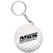 custom Stress Golf Ball Keyring