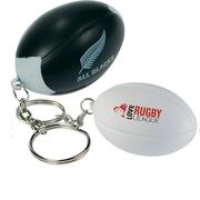 custom Stress Rugby Ball Keyring