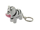 Stress Zebra Keyring