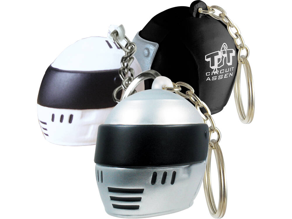 Stress Crash Helmet Keyring