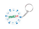 Stress Poker Chip Keyring