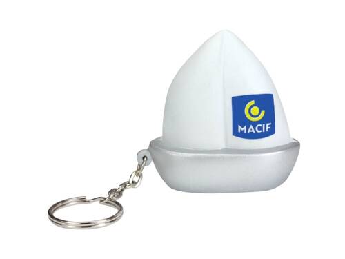 Stress Sailing Boat Keyring