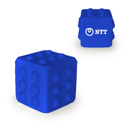 Pop It Cube, blue
