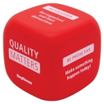 custom Stress Dice red