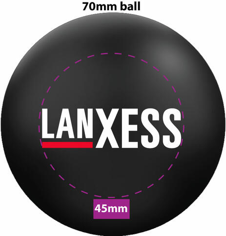 Print area 70mm Stress ball