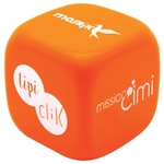 custom Stress Dice orange