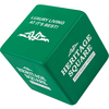 custom Stress Cube green 63mm