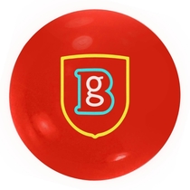 custom Bouncy Ball red