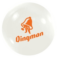 custom Bouncy Ball white