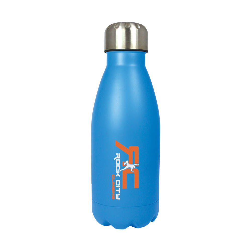 Stainless Steel Drinking Bottle, 500ml blue