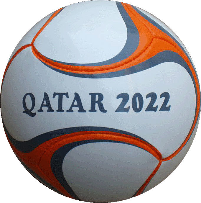 6 Panel Fußball Qatar 2022