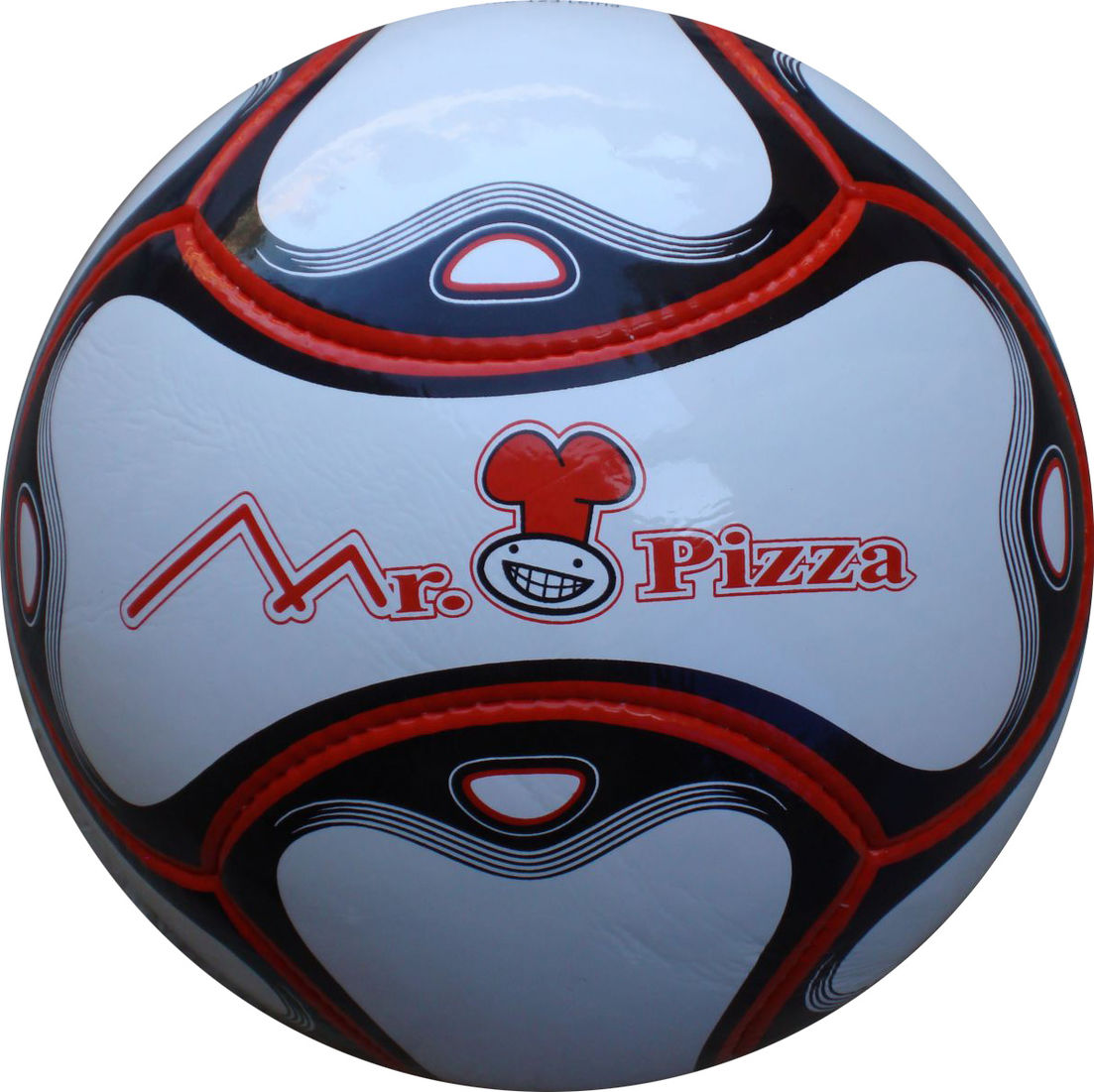 6 Panel Fußball Mr. Pizza
