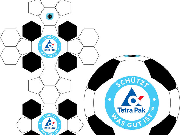 26 Panel Penta Design - Fußball Schnittmuster - Fußbälle bedrucken