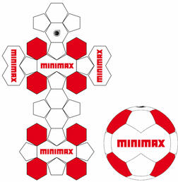 soccer ball classic design, customized, logo, printed