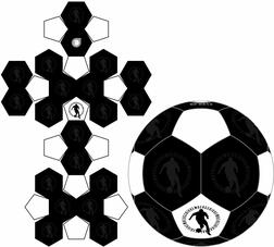 soccer ball classic design 32 panels