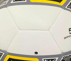 Double Bonded football yellow, advertisement balls