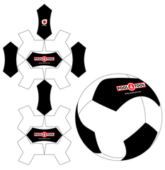 14 panel football 'Boomerang' design