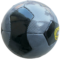 Fußball Carbon Optic 'Bumerang' Design