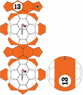 custom Billiard soccer ball 