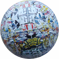 All over print Fußball, advertisement balls
