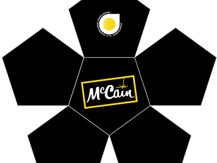 12 Panel Design - Miniball Templates - Custom made promotional balls