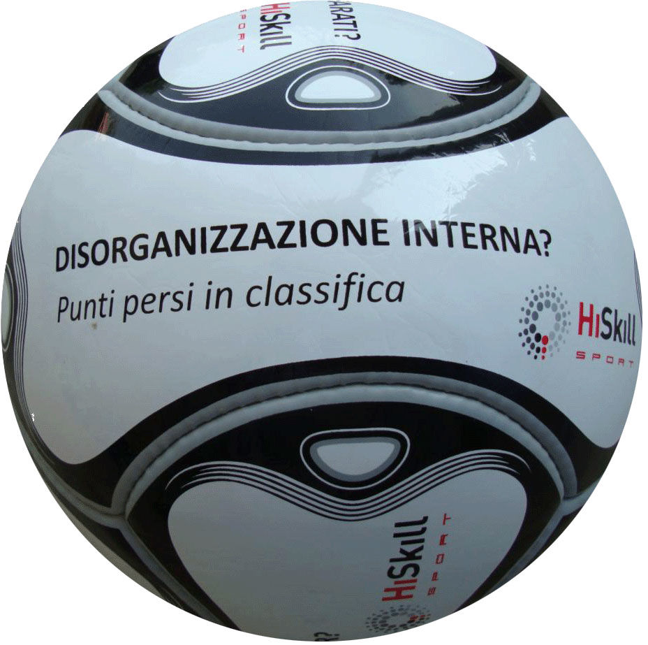 6 Panel Mini Fußball HiSkill