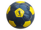 Mini football Bikkembergs black/yellow in classic pattern