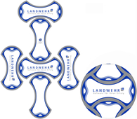 6 Panel Schnittmuster Mini Fußball Landwehr