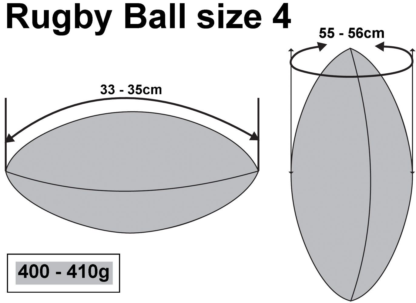 custom Rugby ball size 4