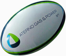 PVC-matt custom Rugby sz. 1, custom rugby ball