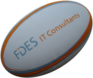 Rubber Rugby ball size 4