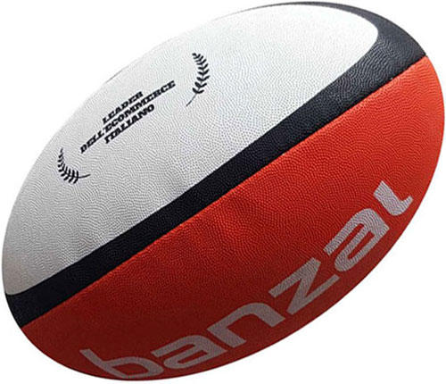 versions Red - Fun Rugby Ball Blue Ram Mini Rugby Ball Size 1 15cm Air Filled and Softee 
