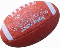 Customized American Football, PU with knobbed surface size 0