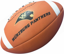 Custom American Football, PU, knobbed surface sz. 3, Colour: brown, only 