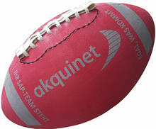 Customized American Football, Rubber size 5. Colours: acc. to Pantone