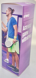 printed cardboard box for 3 tennis balls