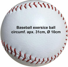 customized oversize training baseball ball