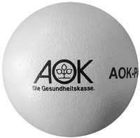 coated foam ball, white AOK
