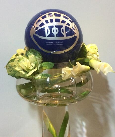 Event Khalifa Stadium Qatar, advertising balls