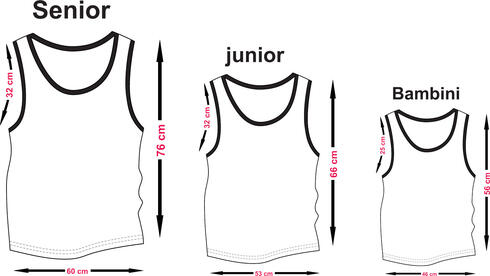 size chart bibs custom printed, custom training bibs