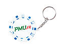 Stress Poker Chip Keyring