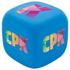 Stress Dice sky blue 53mm