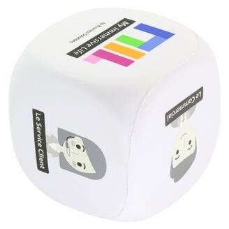 Stress Dice white 53mm