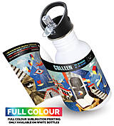 full printable Outdoor Traveller Canteen Bottle with Sip Lid