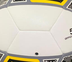 Double Bonded football yellow, advertisement balls